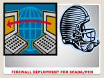 Firewall Deployment for SCADA-PCN