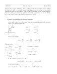 review sheet - Gina`s Math Classes
