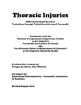 Thoracic Injuries - Paramedic Association of Manitoba