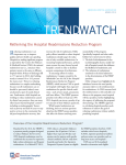 TrendWatch: Rethinking the Hospital Readmissions Reduction