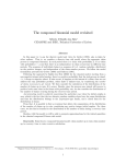 The compound binomial model revisited