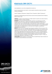 DRI OCT-1 Abstracts DRI OCT-1