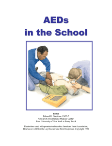 AEDs in the School