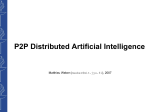 P2P Distributed Artificial Intelligence
