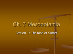 Ch. 3 Mesopotamia