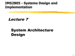 Slides week 7 - Information Management and Systems