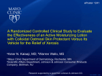 A Randomized Controlled Clinical Study to Evaluate the