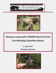 Montana Cooperative Wildlife Research Unit Coordinating