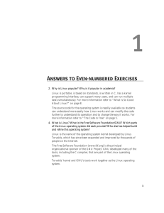 Answers to Even-numbered Exercises