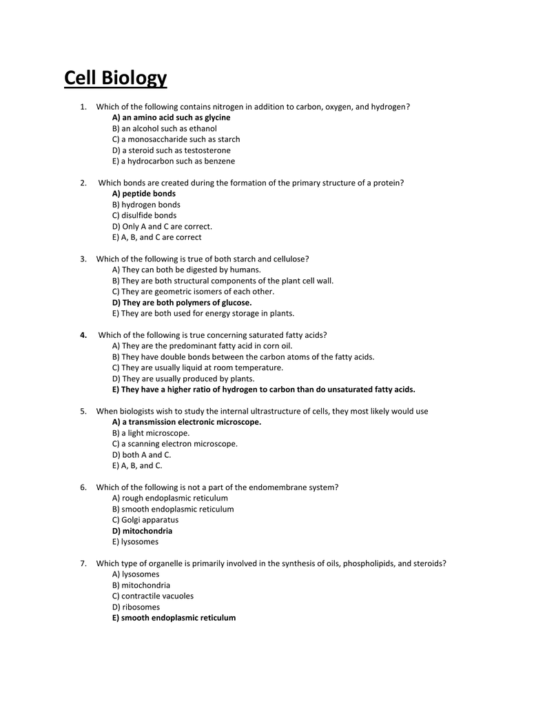 Cell Biology