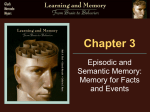 Chapter 1 - Learning and Memory