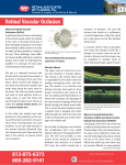 Retinal Vascular Occlusion - Retina Associates of Florida