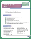 CHAPTER Statistical Quality Control