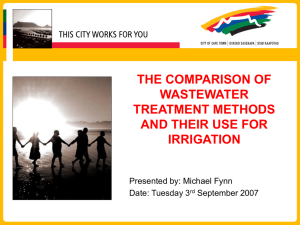 15_FynnM, Waste Water Treatment Comparison Method