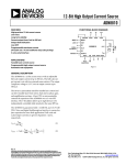 ADN8810 12-Bit High Output Current Source (Rev. A) Data Sheet