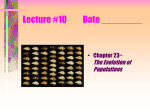 Lecture #10 Date ______