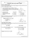 Trigonometry: Right and Non-Right Triangles