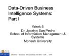 Week5 - Information Management and Systems