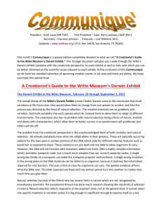 March 2012 Issue - Creationist`s Guide to The Witte