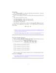 Percentiles The pth percentile of a data set is the data value such