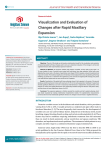 Visualization and Evaluation of Changes after Rapid Maxillary