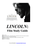 Lincoln Movie Study Guide-TEACHER COPY
