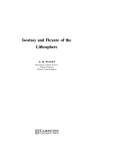 Isostasy and Flexure of the Lithosphere