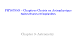 Chap3-Astrometry