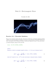 Week 13 - Electromagnetic Waves
