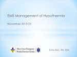 EMS Management of Hypothermia PowerPoint ALS_ILS_BLS