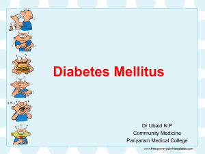 DM - Department of Community Medicine ACME Pariyaram