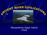 ANCIENT RIVER CIVILIZATIONS