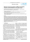 Electron microscopy analysis of different orthodontic brackets and