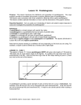 Lesson 13: Parallelograms - Logo-Math