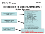 Topics on the Sun and the Life