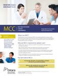 Educational Pamphlet - Cancer Care Ontario