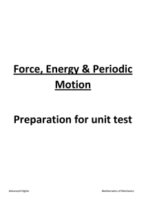FEP Prep for Unit test