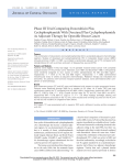 Phase III Trial Comparing Doxorubicin Plus Cyclophosphamide With