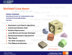 stochastic local search. - International Center for Computational Logic