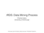IRDS: Data Mining Process