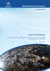 Climate Futures for Tasmania: water and catchments technical report