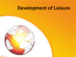 Development of Leisure