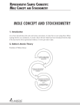 mole concept and stoichiometry