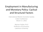 Employment and Monetary Policy