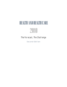 Health and Health Care 2010