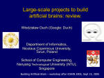 Large-scale projects to build artificial brains: review