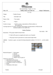 Class : IX Holiday-Home work (2015-16)