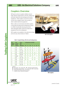 Cable Coupler Overview