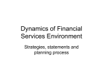 Dynamics of Financial Services Environment