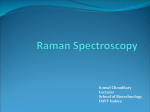 Raman Spectroscopy (Mr. Komal Choudhary)